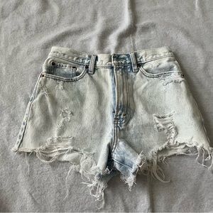 Abercrombie High rise shorts